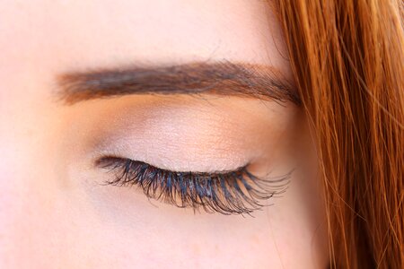 Lashes female young