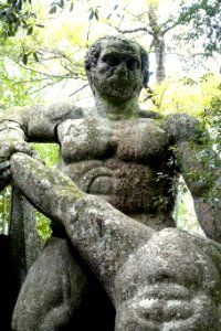 Hercules and Cacus - Parco dei Mostri - Bomarzo, Italy - DSC02449