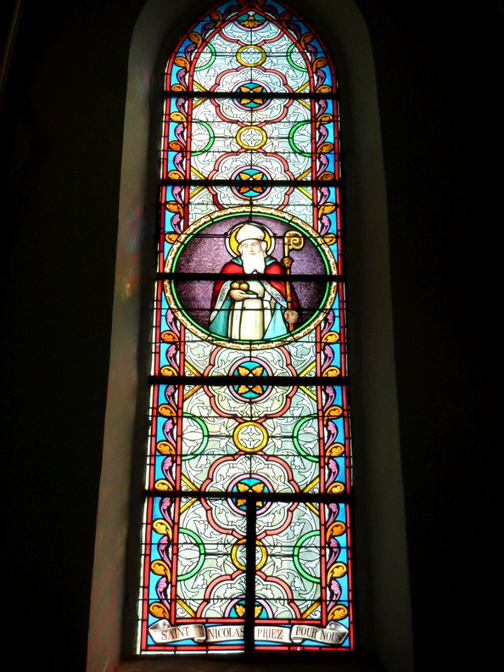 Herbinghen (Pas-de-Calais) église, vitrail 12