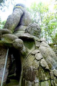 Hercules and Cacus - Parco dei Mostri - Bomarzo, Italy - DSC02457