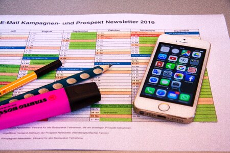 Newsletter scattering planning