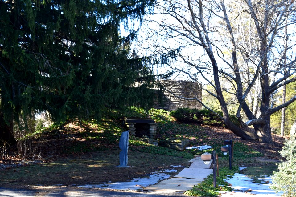 Herbert and Katherine Jacobs Second House, northeast entrance