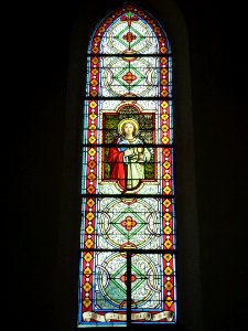Herbinghen (Pas-de-Calais) église, vitrail 08