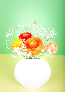 Bouquet spring colorful photo