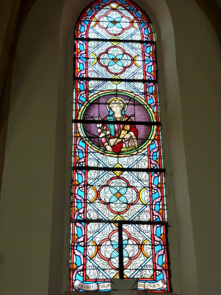 Herbinghen (Pas-de-Calais) église, vitrail 03
