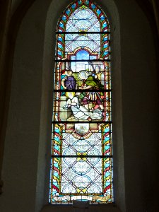 Herbinghen (Pas-de-Calais) église, vitrail 06