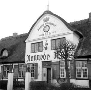 Herberg Rønnede Kro in Rønnede op Seeland, gebouwd in 1645, Bestanddeelnr 252-8860