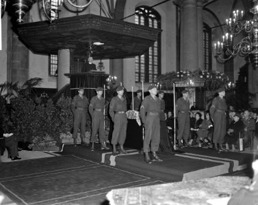 Herdenking van de Geallieerde Gevallenen in de Westerkerk Amsterdam, Bestanddeelnr 914-4786