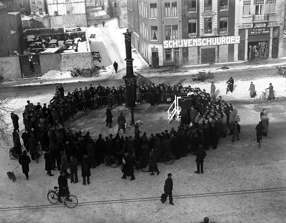 Herdenking Februaristaking, Bestanddeelnr 934-6677