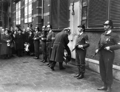 Herdenking gevallenen Spreghelschool Amsterdam, Bestanddeelnr 906-2379