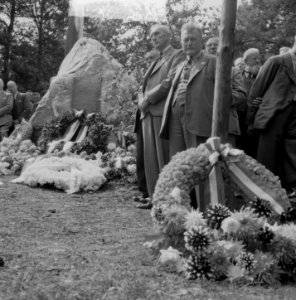Herdenking gijzelaars in Goirle Noord Brabant, Bestanddeelnr 904-1344