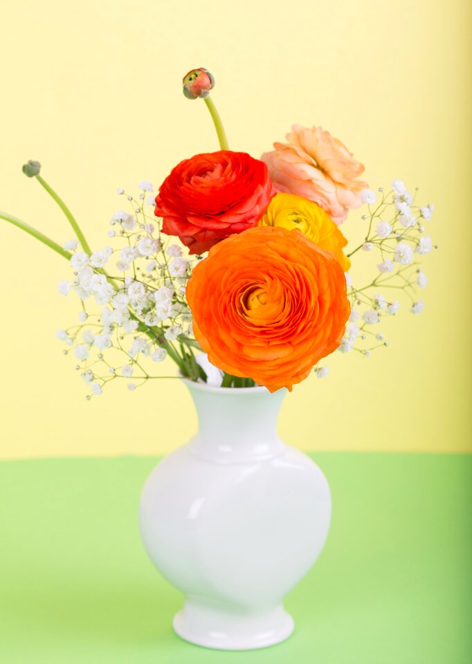 Bouquet spring colorful