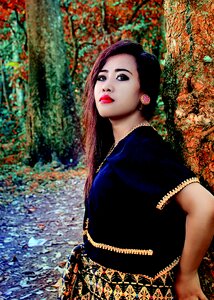 Woman model asian