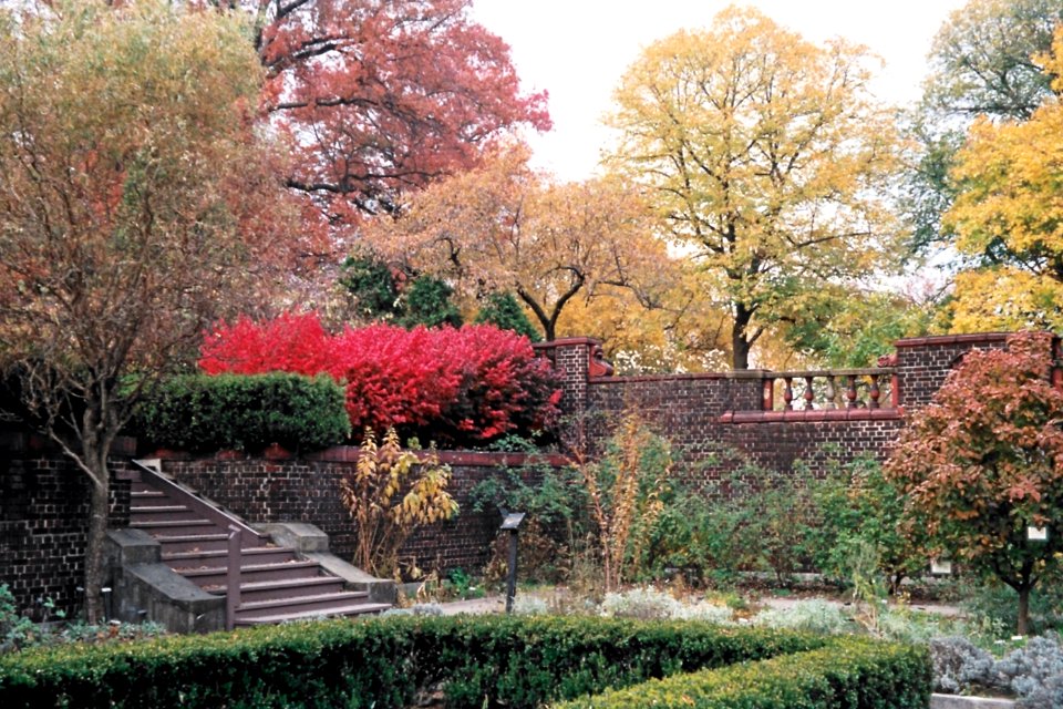 Herb garden, Mellon Park, 2008-11-08, 01