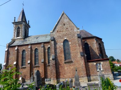 Herbinghen (Pas-de-Calais) Église Saint-Ricquier