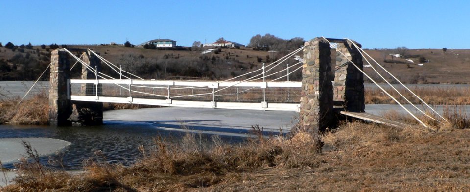 Henry Cool Park suspension bridge 3