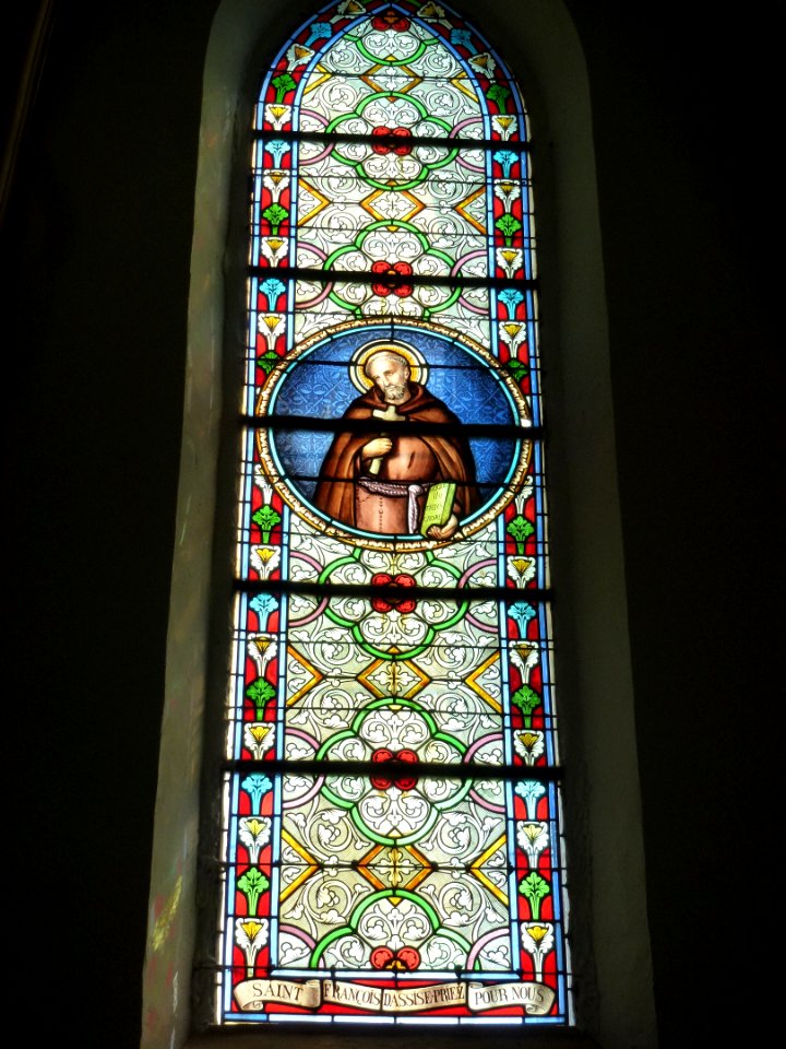 Herbinghen (Pas-de-Calais) église, vitrail 11