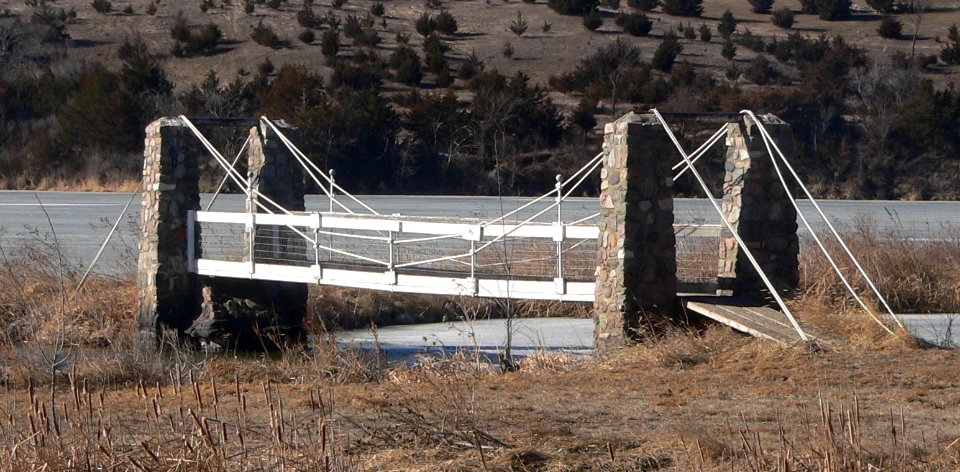 Henry Cool Park suspension bridge 2