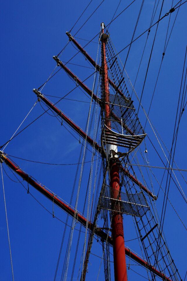 Ship boat masts masts photo