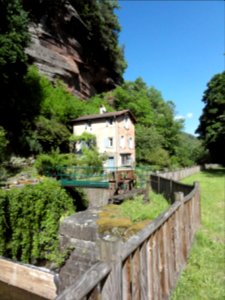 Henridorff (Moselle) écluse dans Vallée des éclusiers (B)