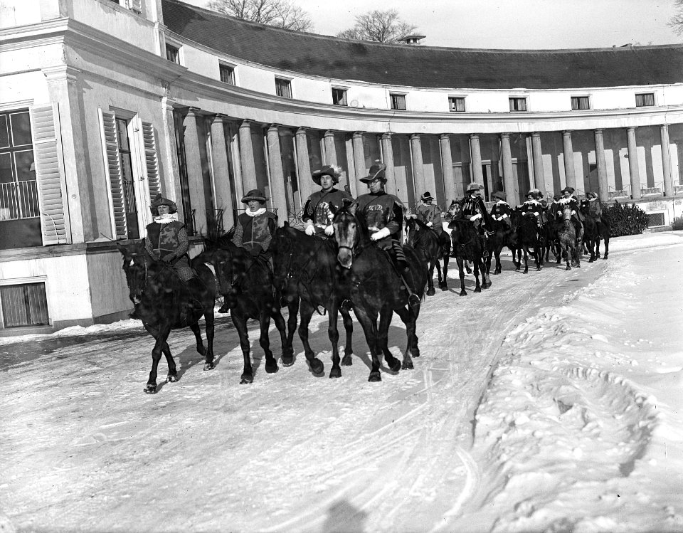 Herauten bij Paleis Soestdijk, Bestanddeelnr 902-0443