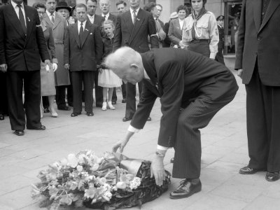 Herdenking bomaanslag Jevhen Konovalets (1958)