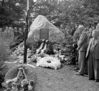Herdenking gijzelaars in Goirle Noord Brabant, Bestanddeelnr 904-1340