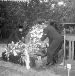 Herdenking bomaanslag op Ehwen Konowalets te Rotterdam, Bestanddeelnr 909-6152