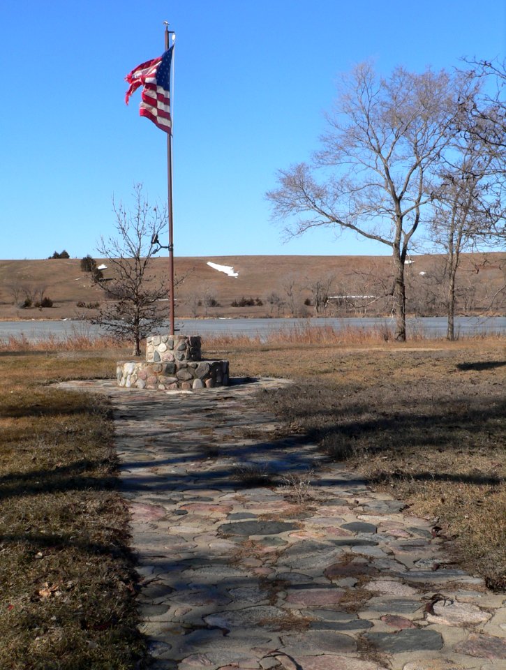 Henry Cool Park flagpole 1