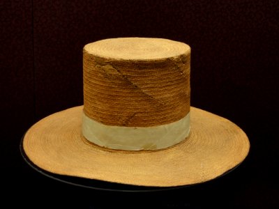 Henry Clay's straw hat - National Museum of American History - DSC06319