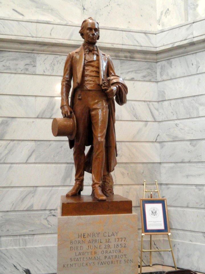 Henry Clay by Charles Henry Niehaus - Kentucky State Capitol - DSC09232