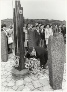 Herdenking op de Erebegraafplaats met veteranen. NL-HlmNHA 54015713