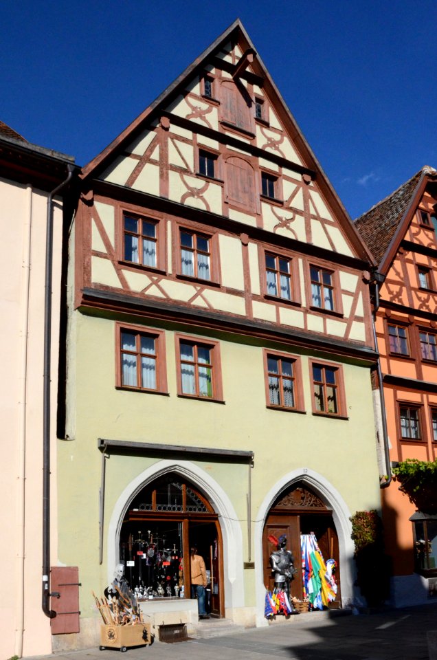 Herrngasse 12 (Rothenburg ob der Tauber) Sued West