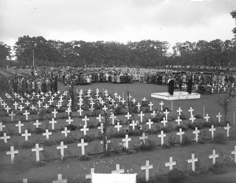 Herdenking Slag bij Arnhem, protestantse dienst, Bestanddeelnr 903-6146