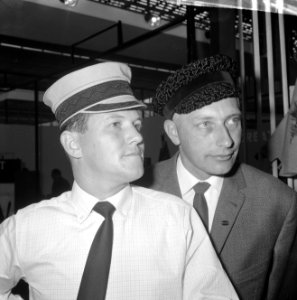 Herenmodebeurs 1965 in de RAI, de Sailors-pet bij standhouder Dassen, Bestanddeelnr 918-1480