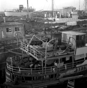 Herstelwerkzaamheden in dokken te Amsterdam, Bestanddeelnr 901-3389