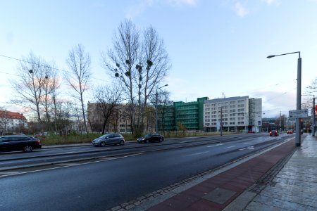 Hertha-Lindner-Straße - Blick Richtung Postplatz