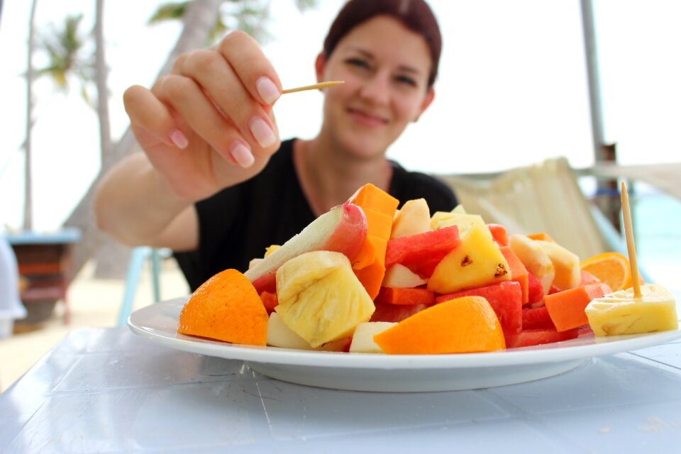 Fruits healthy vitamins