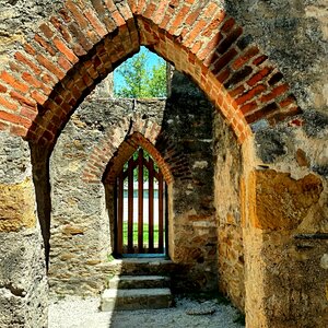 Entrance old mission photo