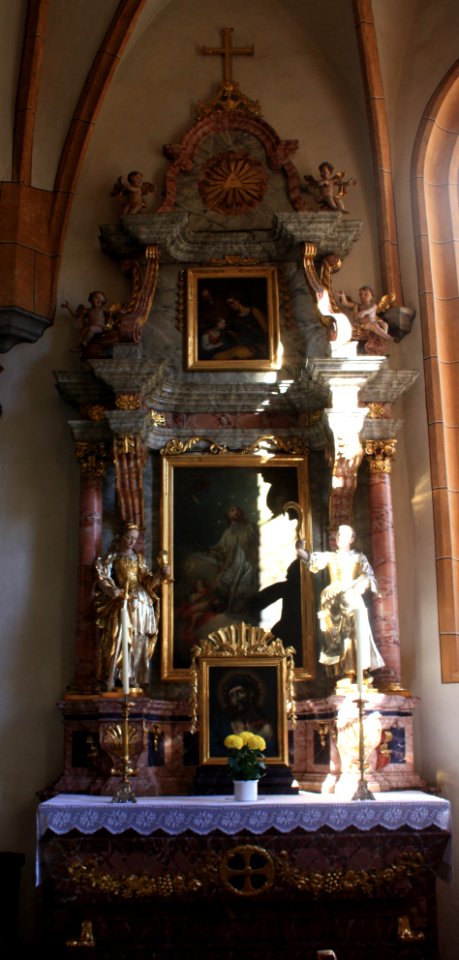 Hermagor - Pfarrkirche - Nepomuk-Altar