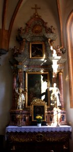 Hermagor - Pfarrkirche - Nepomuk-Altar
