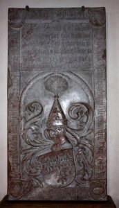 Hermagor - Pfarrkirche - Grabplatte1