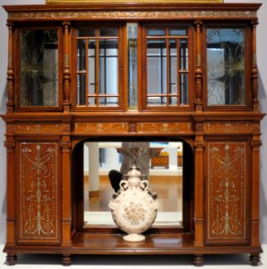 Herter Brothers Cabinet, c. 1880, High Museum of Art photo