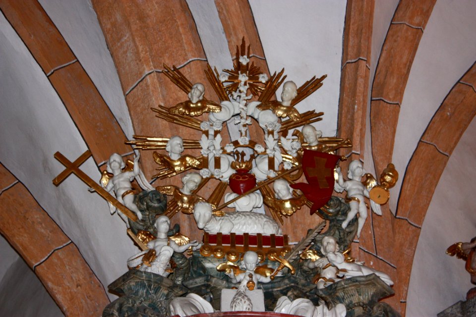 Hermagor - Pfarrkirche - Kanzeldeckel - Apokalypisches Lamm
