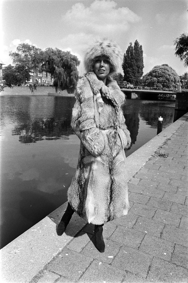 Herfst en wintercollectie Maisar Kuiper in Hilton gepresenteerd, jakhalsmantel m, Bestanddeelnr 928-7545