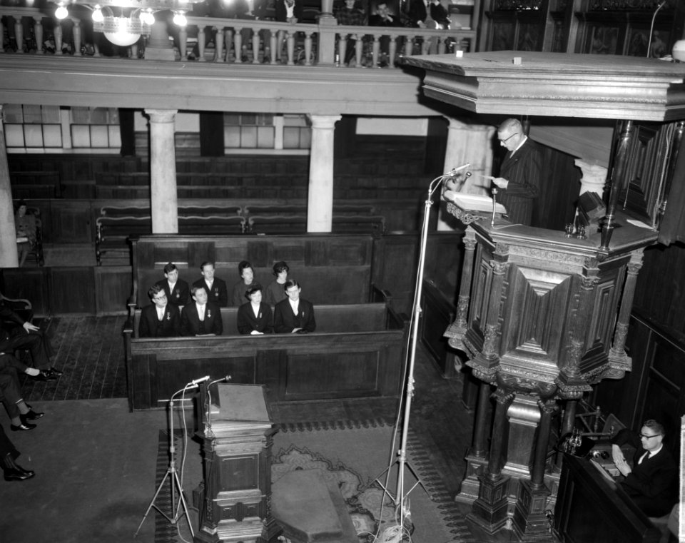 Herdenking 1813-1963 prof dr I J Brugmans rede gehouden in de aula van de Am, Bestanddeelnr 916-1828