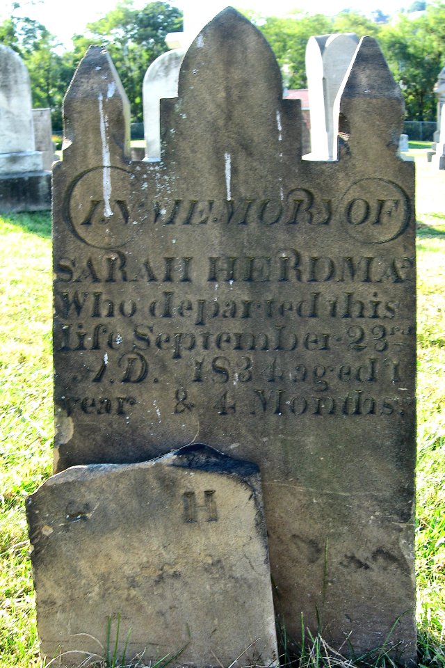 Herdman (Sarah), Speer Spring Cemetery, 2015-09-17, 01
