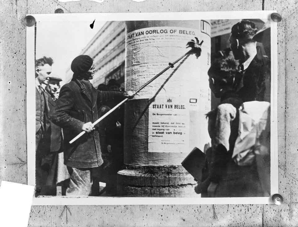 Herinnering aan 10 mei 1940 Rotterdam staat van beleg, Bestanddeelnr 903-9510