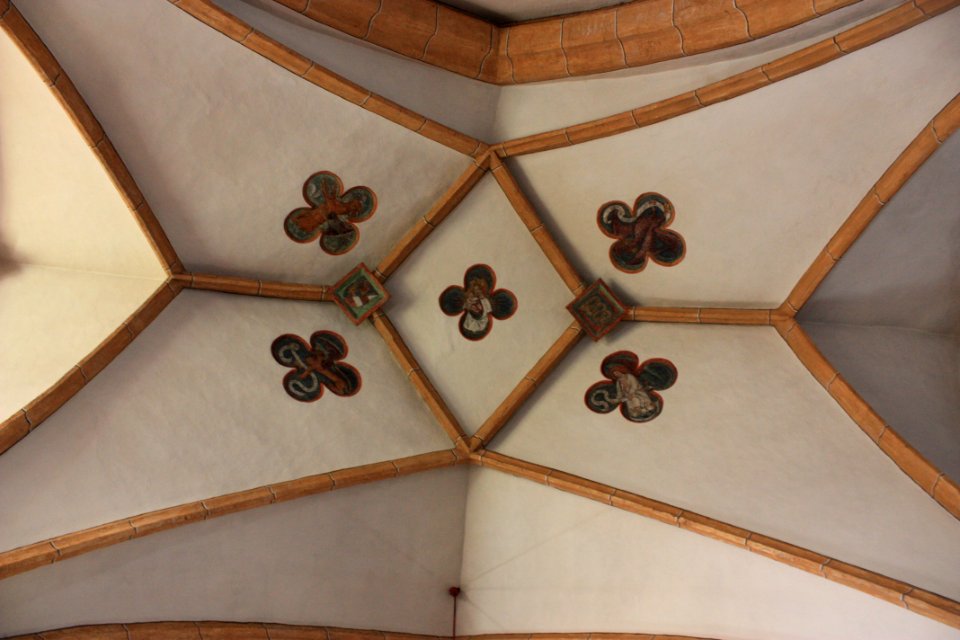 Hermagor - Pfarrkirche - Gewölbe2