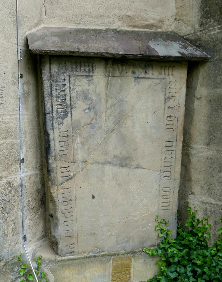 Herford - Marienkirche - Grabplatten - 16